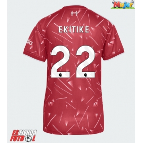 Liverpool Hugo Ekitike #22 Primera Equipación Mujer 2026-27 Manga Corta